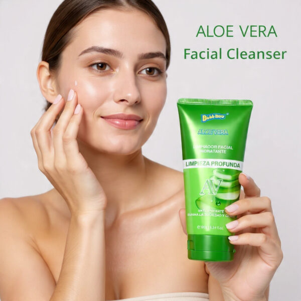 LIMPIADOR FACIAL ALOE VERA 180gr
