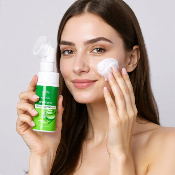 ESPUMA LIMPIADORA ALOE VERA 150gr